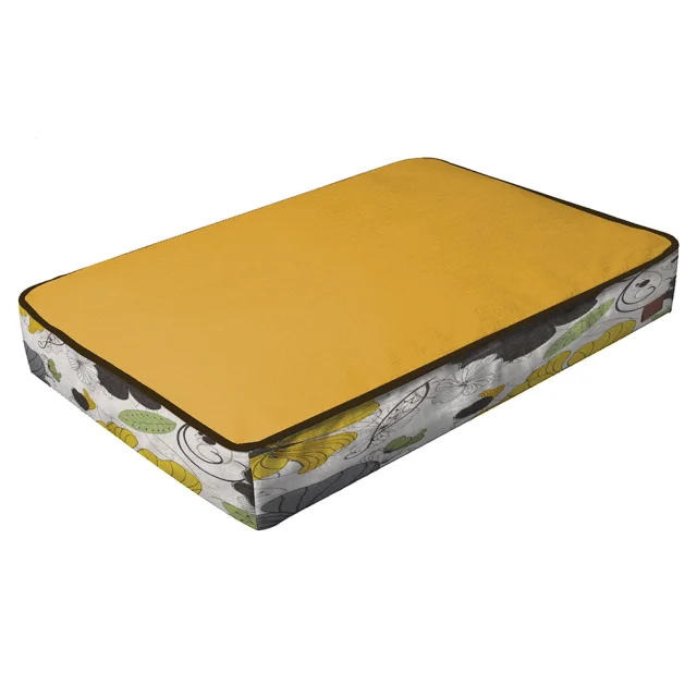 Подушка Croci Cozy Flo для собак і котів, помаранчевий, 75×52×10 см