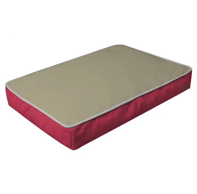 Подушка Croci Cozy Fuxia для собак і котів, рожево-сірий, 55×55×10 см