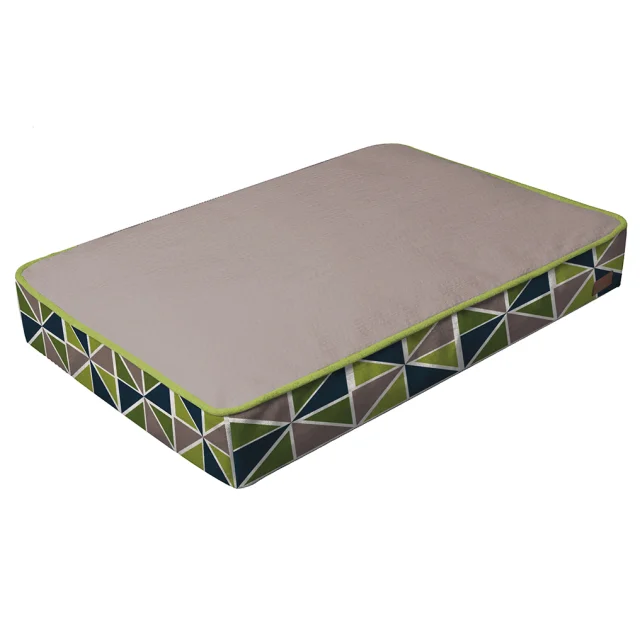 Подушка Croci Cozy Ray для собак і котів, сіро-зелений, 55×55×10 см