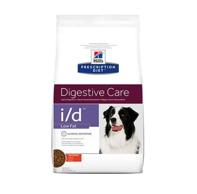 Сухий корм Hill's Prescription Diet i/d Low Fat Canine при порушенні роботи шлунково-кишкового тракту для собак, 1.5 кг