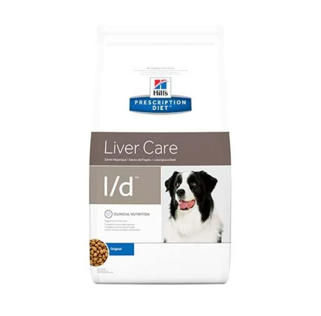 Сухой корм Hill's Prescription Diet Canine l/d Liver Care для собак с заболеванием печени, 12 кг