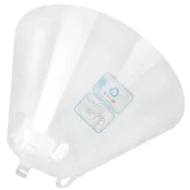 Комірець з пластику Collar для собак і котів, розмір М, обхват шиї: 38-44 см, висота комірця: 20 см