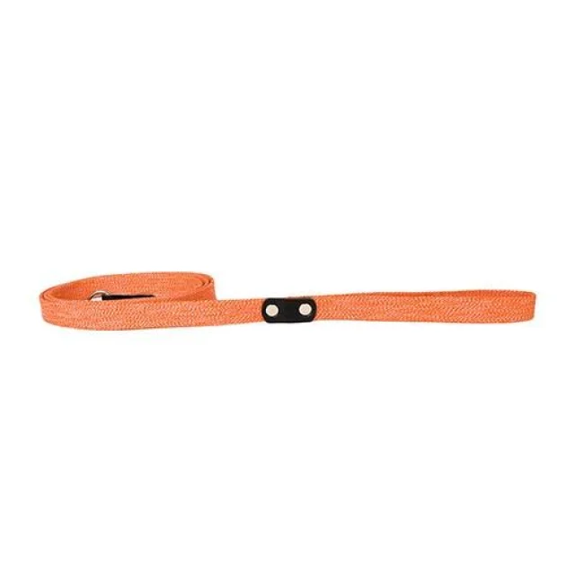 Повідець для собак Брезент х / б Тасьма, помаранчевий, 35 мм, 200 см