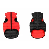Двусторонняя куртка AiryVest L65 для собак, красно-черная