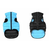 Двусторонняя куртка AiryVest S30 для собак, черно-голубая