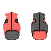 Двусторонняя куртка AiryVest XS22 для собак, кораллово-серая