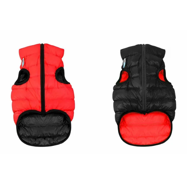 Двусторонняя куртка AiryVest XS30 для собак, красно-черная