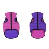 Двусторонняя куртка AiryVest M47 для собак, розово-фиолетовая
