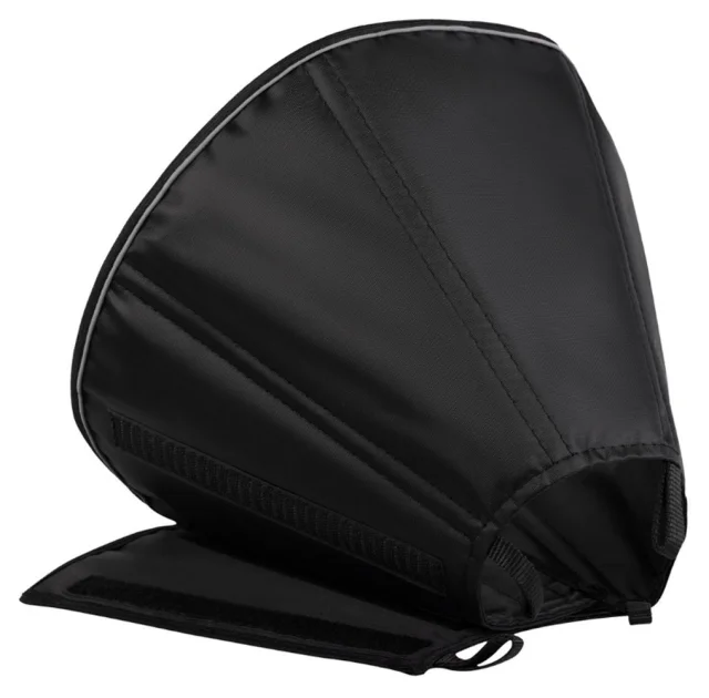 Воротник Dog Extreme №3 плотный, для собак, черный, диаметр 32-38 см, высота 15.5 см