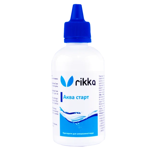 Стартові бактерії Rikka Аква старт для акваріумів, 100 мл (WT-161)