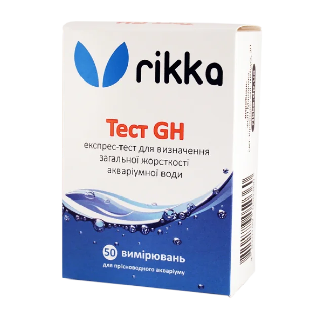 Тест Rikka GH для визначення загальної жорсткості води (T-109)