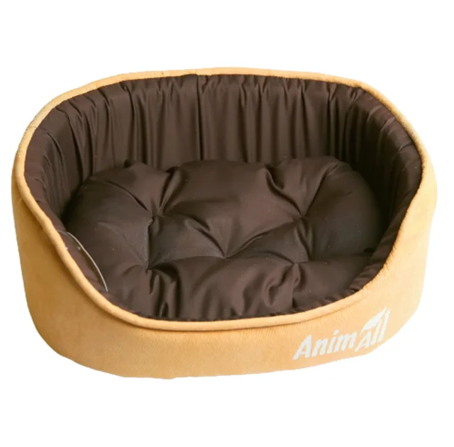 Лежанка AnimAll Aurora Chocolate Orange, шоколадно-помаранчевий, 41×30×14 см