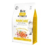 Сухой корм Brit Care Cat GF Haircare Healthy & Shiny Coat, для кошек, 0.4 кг
