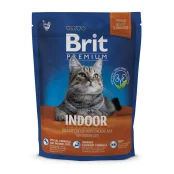 Сухий корм Brit Premium Cat Indoor, для кішок, 0.3 кг