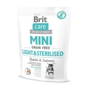 Сухий корм Brit Care GF Mini Light & Sterilised, для собак малих порід, 0.4 кг