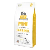 Сухий корм Brit Care GF Mini Hair & Skin, для собак малих порід, 7 кг