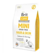Сухий корм Brit Care GF Mini Hair & Skin, для собак малих порід, 2 кг