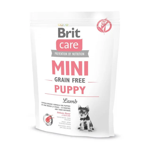 Сухий корм Brit Care GF Mini Puppy Lamb, для цуценят, з ягням, 0.4 кг