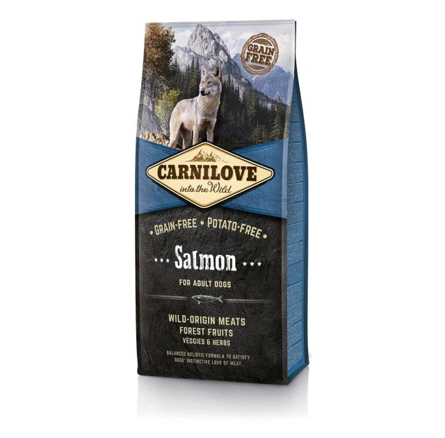 Сухой корм Carnilove Adult Salmon, для собак, с лососем, 12 кг