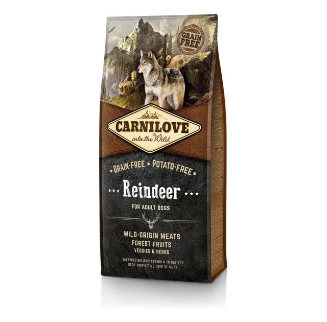 Сухой корм Carnilove Adult Raindeer, для собак, 12 кг