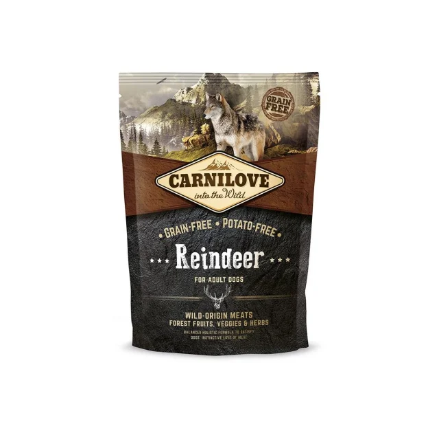 Сухой корм Carnilove Adult Raindeer, для собак, 1.5 кг