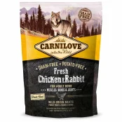 Сухий корм Carnilove Fresh Chicken & Rabbit for Adult dogs, для собак, 1.5 кг