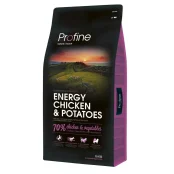 Сухой корм Profine Energy Chicken, для активных собак, с курицей, 15 кг