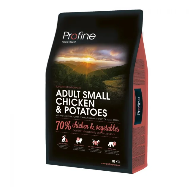 Сухой корм Profine Adult Small, для собак малых пород, с курицей, 10 кг