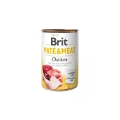 Консерва Brit Paté & Meat Dog, для собак, з куркою, 400 г