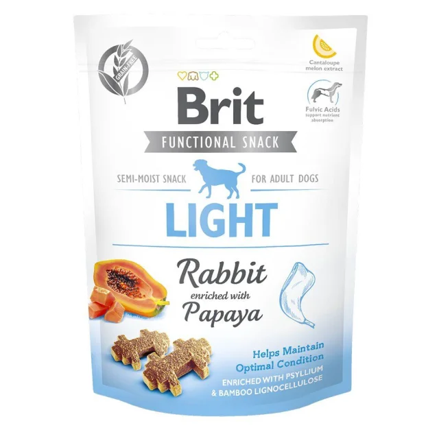 Ласощі Brit Care Light, для собак, кролик з папайей, 150 г