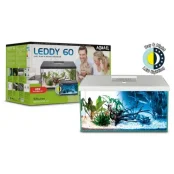 Акваріумний комплект AQUA EL LEDDY DAY & NIGHT білий, 60 × 30 × 30 см, 54 л