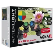 Набір ламп для ставка AQUA EL WaterLight Quadro, 4 шт