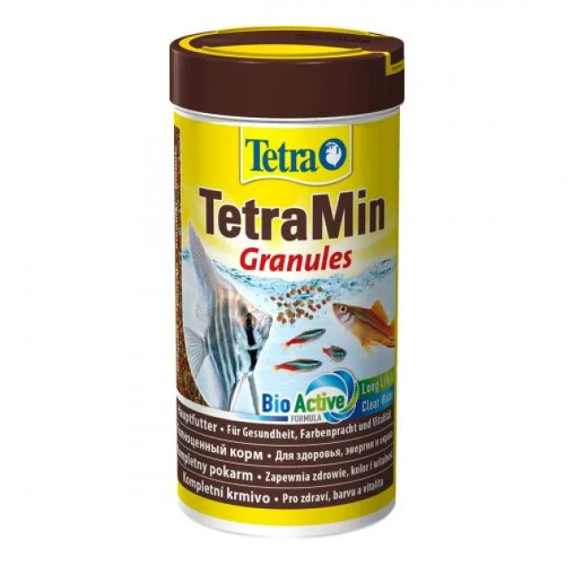Основной корм Tetra MIN Granules для аквариумных рыб, 1 л