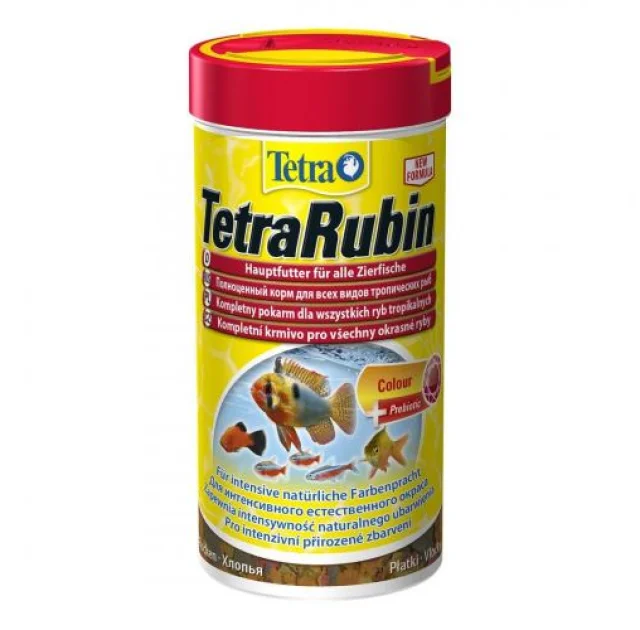 Корм Tetra RUBIN для окраса аквариумных рыб, 250 мл