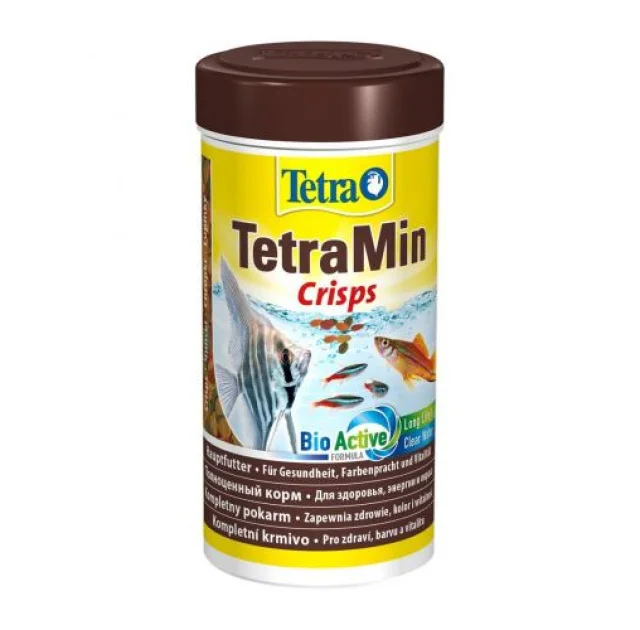 Основной корм Tetra MIN Crisps для аквариумных рыб, 100 мл