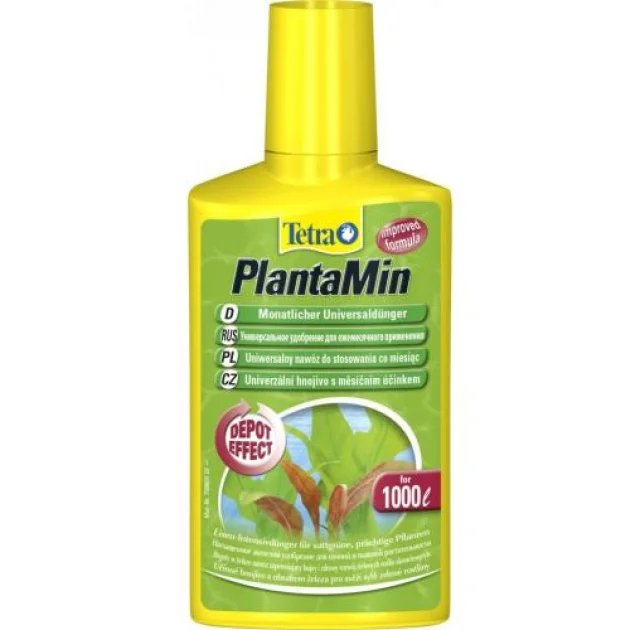 Удобрение с железом на 1000 л, Tetra PLANTAMIN, 250 мл