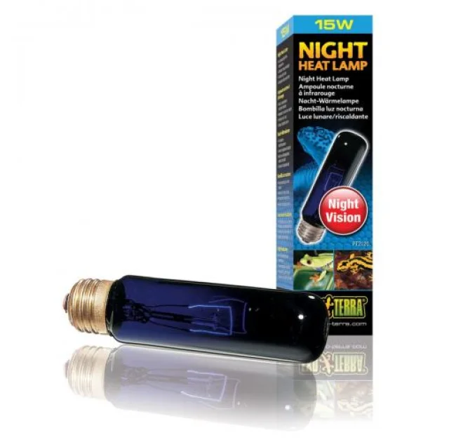 Лампа Hagen Exo Terra Night Heat Lamp имитирующая эффект лунного света, 15 Вт