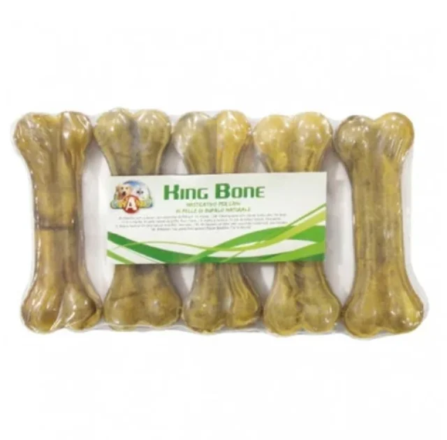 Кость Croci King Bone для собак, 7.5 см, 15 г, 5 шт/уп, цена за упаковку