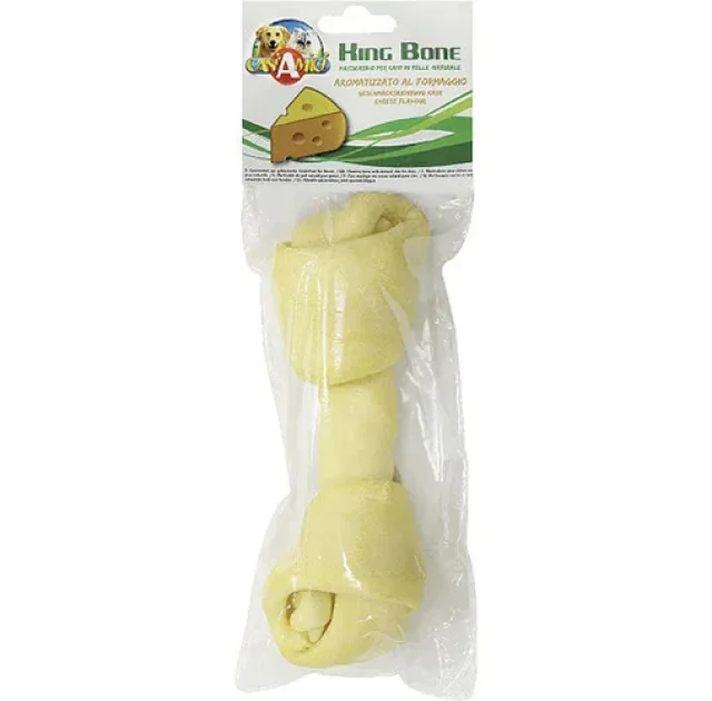 Кость Croci King Bone Buffalo Cheese для собак, узловая, 30 см, 260 г, 1 шт
