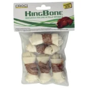 Кость Croci King Bone Duck для собак, узловая, с уткой, 5 см, 10 г, 5 шт/уп, цена за упаковку