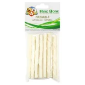 Лакомство стик жилистый Croci King Bone для собак, белый, 10 см, 10 г, 20 шт/уп