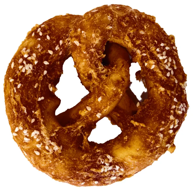 Лакомство кренделек Croci Bekery, для собак, с курицей, 19 см, 190 г, цена за 1 шт