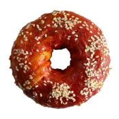 Ласощі пончик Croci Bekery, для собак, з куркою, 7 см, 40.8 г, ціна за 1 шт