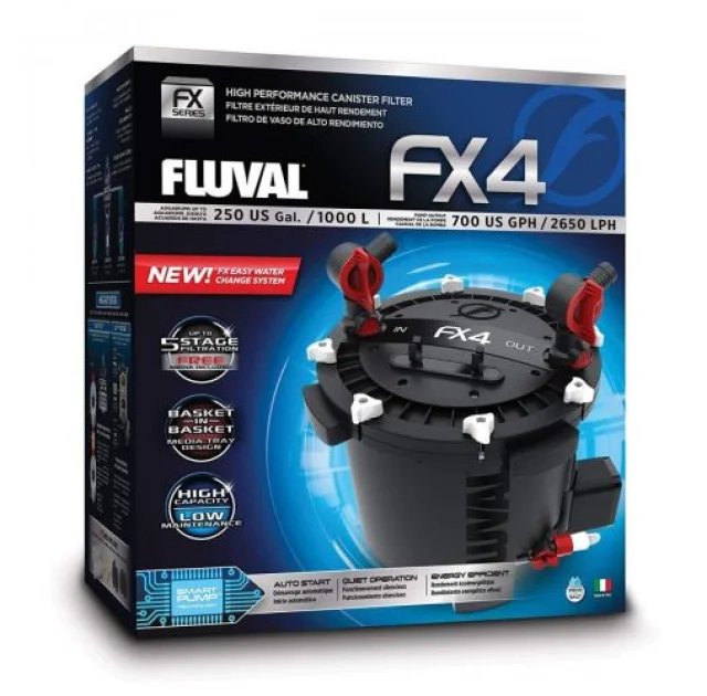 Внешний фильтр Hagen Fluval FX4 для аквариума до 1000 л
