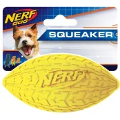 Игрушка Hagen Nerf мяч регби с пищалкой, для собак, 10 см