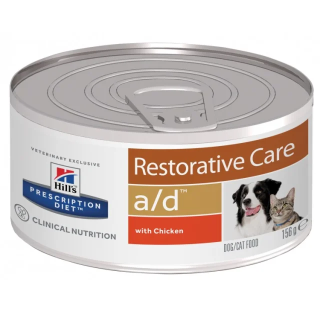 Консерва Hill's Prescription Diet Canine/Feline A/D для собак, при анорексии, 156 г