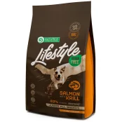 Сухой корм Nature's Protection Lifestyle Grain Free Junior для щенков, с лососем и крилем, 1.5 кг