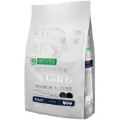 Сухой корм Nature's Protection Black Coat Adult для собак с черным цветом шерсти, с птицей, 1.5 кг