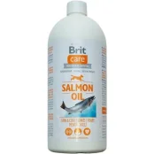 Масло лосося Brit Care, для блиску вовни і здоров'я шкіри собак, 1000 мл
