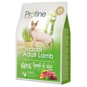 Сухой корм Profine Cat Indoor, для кошек живущих в помещении, с ягнёнком и рисом,  300 г